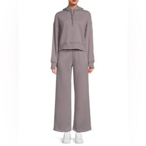 HARMONY BALANCE Loungewear Hoodie and Wide Pants Set